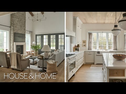 Видео: Новый загородный дом молодой семьи — ода природе