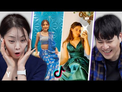 Видео: Корейцы реагируют на челлендж TikTok «Выпускное платье», часть 2 | Y