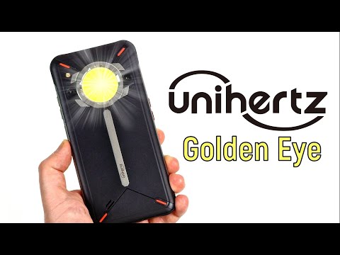 Видео: Unihertz Golden Eye: смартфон со встроенным прожектором!