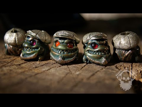 Видео: ЗУБАСТИКИ!!! BEARD & BONES бусины и EDC STUFF