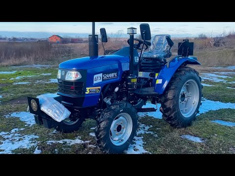 Видео: Оновлений мінітрактор ДТЗ 5244 НРХ❗️🇺🇦 Більше комфорту для оператора