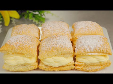Видео: Они исчезнут через 1 минуту! Все ищут этот рецепт! Лучше, чем торт Наполеон!
