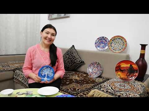 Видео: Декоративные тарелки из папье-маше 🌞🌞🌞