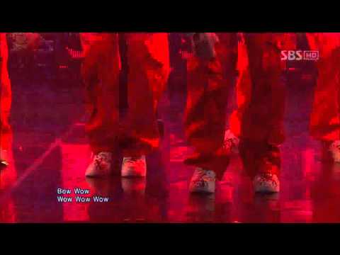 Видео: B.A.P [Warrior] @SBS Inkigayo Популярная песня 20120212