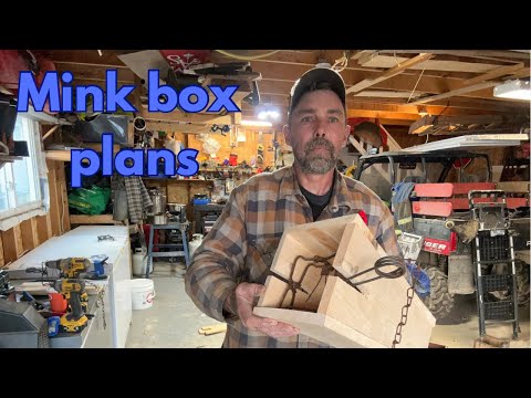 Видео: Строительство норковой будки
