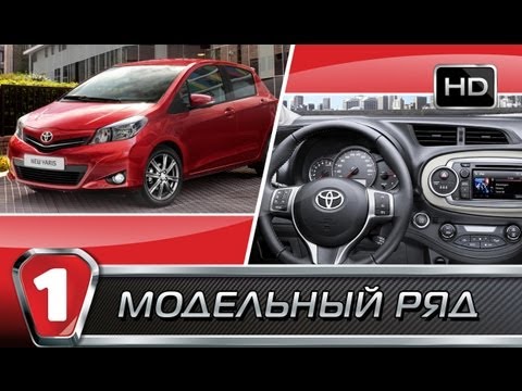 Видео: Toyota Yaris. "Модельный ряд" в HD. (УКР)