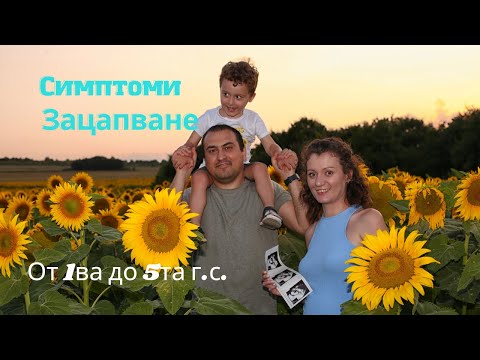 Видео: Бременна с бебче #2 - Как преминаха дните от 1 до 5 г.с - Зацапване, симптоми, изследвания.