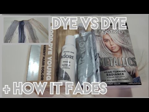 Видео: Краситель против красителя - серебро