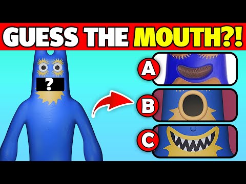 Видео: Угадайте, какой у Флумбо РОТ? 👄🔵 | Выберите правильный вариант! | Викторина «Сад Банбана 8»! | Кл...