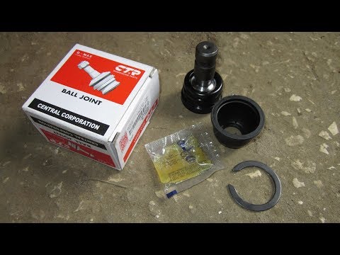 Видео: Замена шаровой опоры MITSUBISHI LANCER/replacement a ball joint mitsubishi lancer