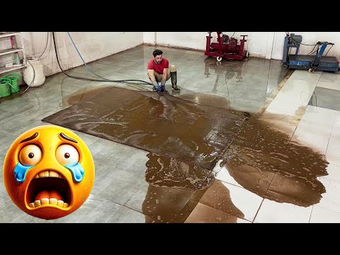 Видео: Чистка персидского ковра стоимостью в 1 миллион долларов: самая сложная задача!