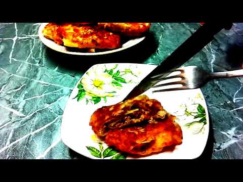 Видео: Генделыки. Лаваш, начинённый фаршем с капустой