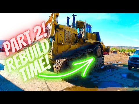 Видео: Полная перестройка главной передачи D10R. Часть 2