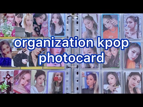 Видео: Организация карт BTS,(G)I-Dle,Twice,Aespa,ITZY/Organization kpop photocard/kpop photocard collection