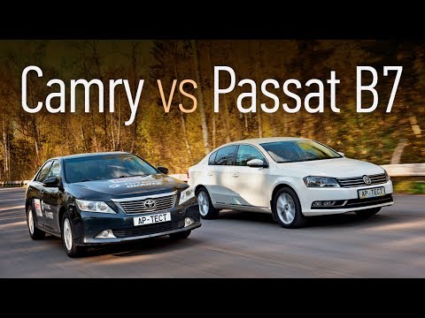 Видео: Toyota Сamry или Volkswagen Passat? Анти-Solaris за 800 тысяч: спринт-тест подержанных автомобилей