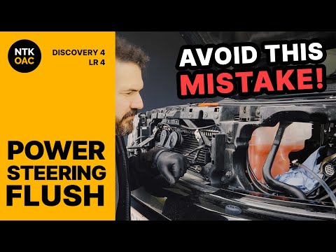 Видео: Как промыть жидкость гидроусилителя руля на Land Rover (и почему это нужно)