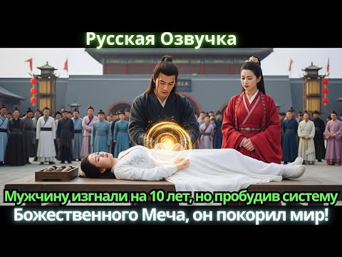 Видео: Мужчину изгнали на 10 лет, но пробудив систему Божественного Меча, он покорил мир! #китайские