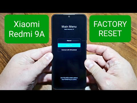 Видео: XIAOMI REDMI 9A M2006C3LG factory reset / сброс до заводских настроек