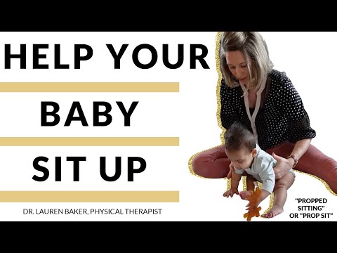 Видео: Как улучшить навыки сидения с поддержкой у младенцев
