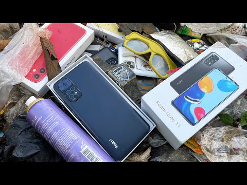 Видео: Нашел телефон в мусорке вместе с коробкой || Реставрация телефона Xiaomi Redmi Note 11