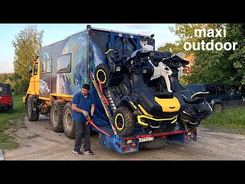 Видео: ИЗ САМОСВАЛА В АВТОДОМ для maxi outdoor