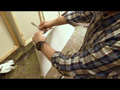 Видео: Простой способ натяжки холста. Натягиваем холст вилкой. The easy way to pull the canvas