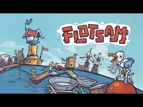 Видео: Мусорный градостроительный симулятор! ➤ Первый взгляд, на игру ✦FlotSam✦