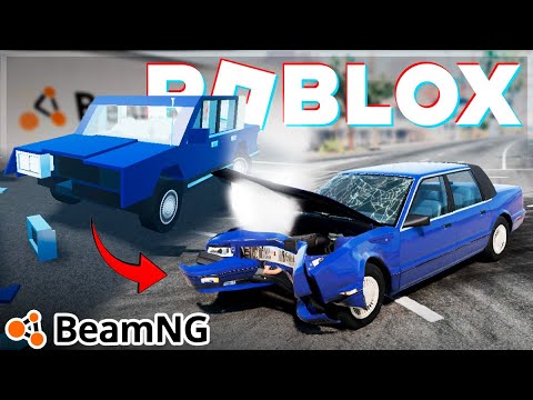 Видео: BeamNG против Roblox 💥Подборка автокатастроф 6