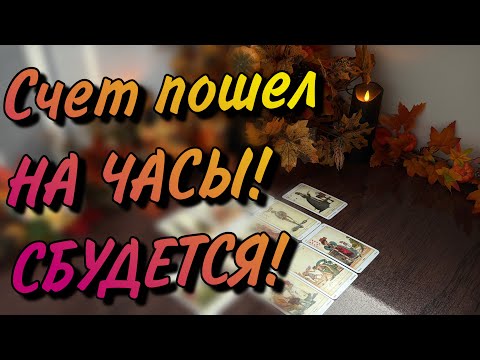 Видео: ⏳СЧЕТ идет НА ЧАСЫ🔥Сбудется с часу на час‼️