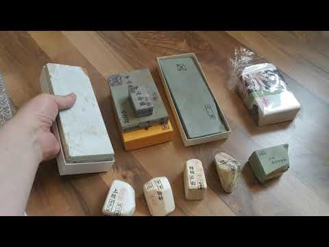 Видео: Японские природные заточные доводочные камни ч2 и нагуры