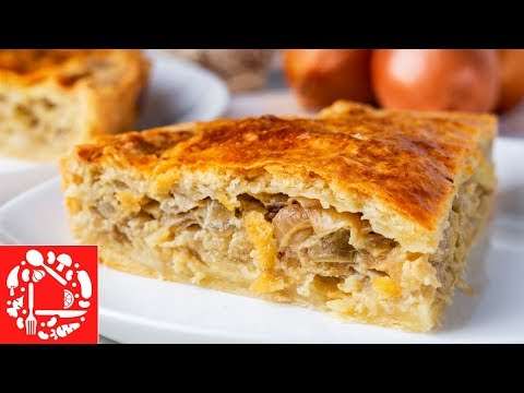 Видео: Луковый Пирог: Вкусно до слез! Улетает со стола за считанные минуты