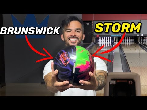 Видео: Я построил шар для боулинга Half STORM Half BRUNSWICK