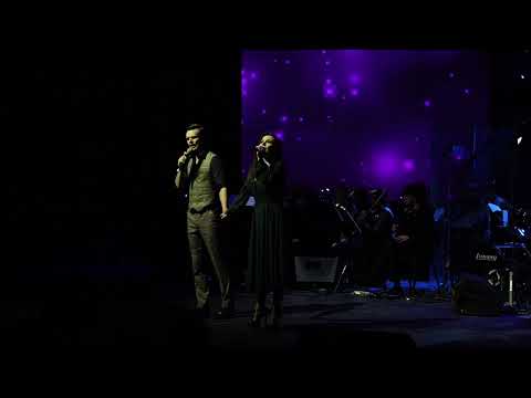 Видео: Елена Минина и Роман Графов - Опять мы здесь, из оперы «Мастер и Маргарита» (Градский Холл)