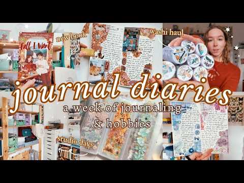 Видео: Дневники ✨ неделя уютного ведения дневника, захват с собой васи-ленту