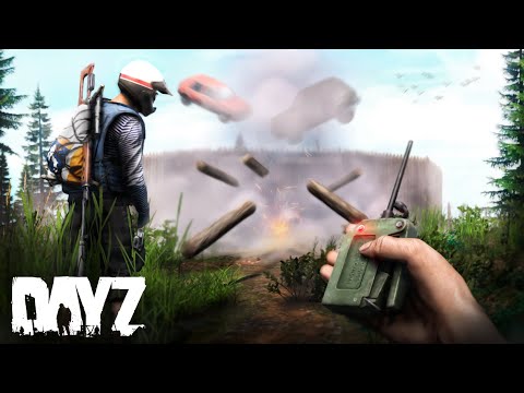 Видео: Взорвал базу одним щелчком. Защита собственной базы от рейдеров - DayZ