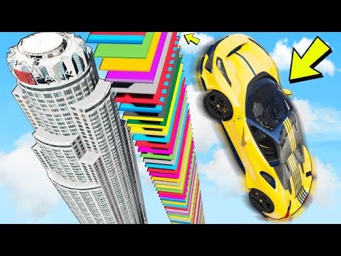 Видео: КАК ДАЛЕКО В ВЫСОТУ УЛЕТИТ ЧИТ ТАЧКА С ТРАМПЛИНА В ГТА 5 МОДЫ! ОБЗОР МОДА В GTA 5!