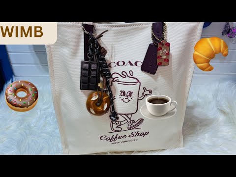 Видео: БЭГТОБЕР: ЧТО В МОЕЙ СУМКЕ СУМКА COACH COFFEE SHOP #coach #coffee