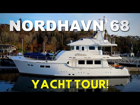 Видео: ЯХТ-ТУР стоимостью $2 995 000: Nordhavn 68 «Hokulani» в Сиэтле, Вашингтон [MV FREEDOM]