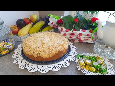 Видео: Кухен Грушово  Яблочный !Zu Mutter Tag!