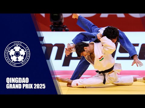 Видео: Рақобатҳои Сомон Маҳмадбеков (-81кг) дар Qingdao Grand Prix 2025