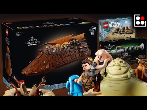 Видео: UCS ПАРУСНАЯ БАРЖА ДЖАББЫ | #LEGO #ЛЕГО #STARWARS