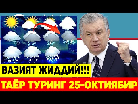 Видео: 25-ОКТИЯБИР ОБ ХАСО ТУБДАН ЎЗГАРАДИ.. ТАЁР ТУРИНГ