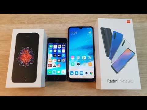Видео: IPHONE SE VS REDMI NOTE 8T - ЧТО ЛУЧШЕ? ПОЛНОЕ СРАВНЕНИЕ!