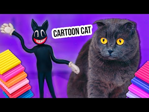 Видео: ЛЕПИМ КАРТУН КЭТ ИЗ ПЛАСТИЛИНА С КИСОЙ БАТТЕРС | CARTOON CAT | ПИТОМЦЫ ПРОТИВ