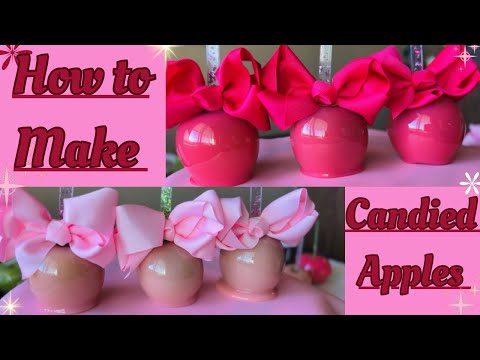 Видео: Как приготовить засахаренные яблоки