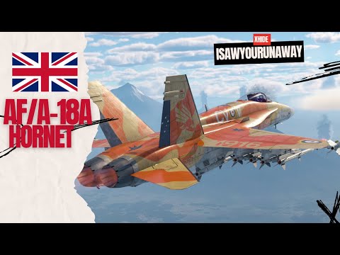 Видео: AF/A-18A - ещё один достойный хорнет в #warthunder