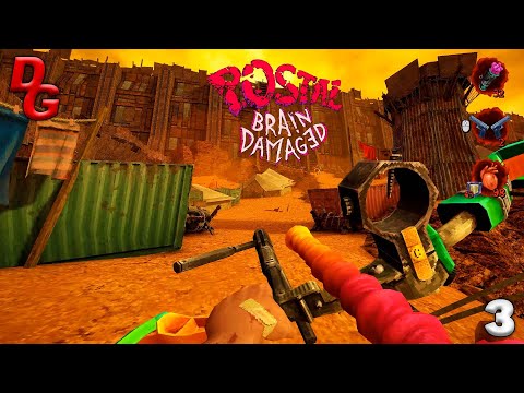 Видео: Postal Brain Damaged // Часть 3 // День Т, опасный арбалет, прыжок веры