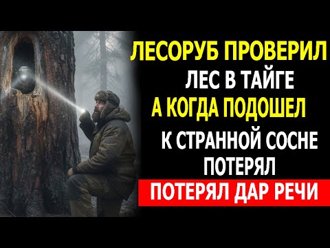 Видео: Лесоруб проверял лес в тайге, а когда подошёл к странной сосне — потерял дар речи!
