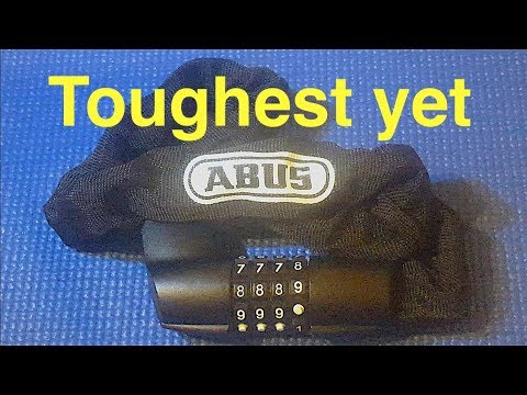 Видео: (Выбор 61) Велосипедный замок ABUS Tresor Chain Catena Combination 1385 (раскодированный)