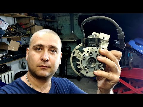 Видео: Зажигание от бензопилы на скутер - как и где сделать